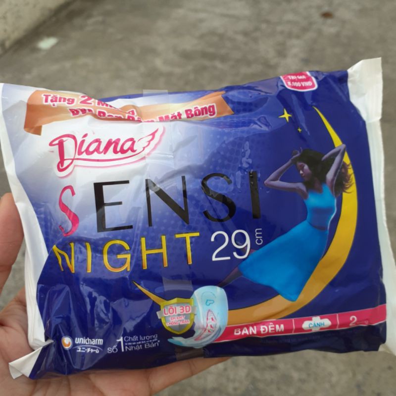 Combo 20 miếng BVS Diana Sensi Night 29cm có cánh