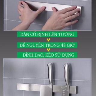 Thanh dính dao nam cham inox