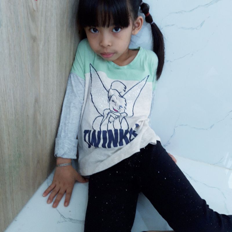 Áo thun dài tay bé gái Gapkids dư 15-50kg