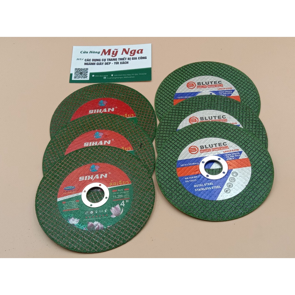 Đá Cắt Sắt Đá Cắt Inox  107x1.2x16