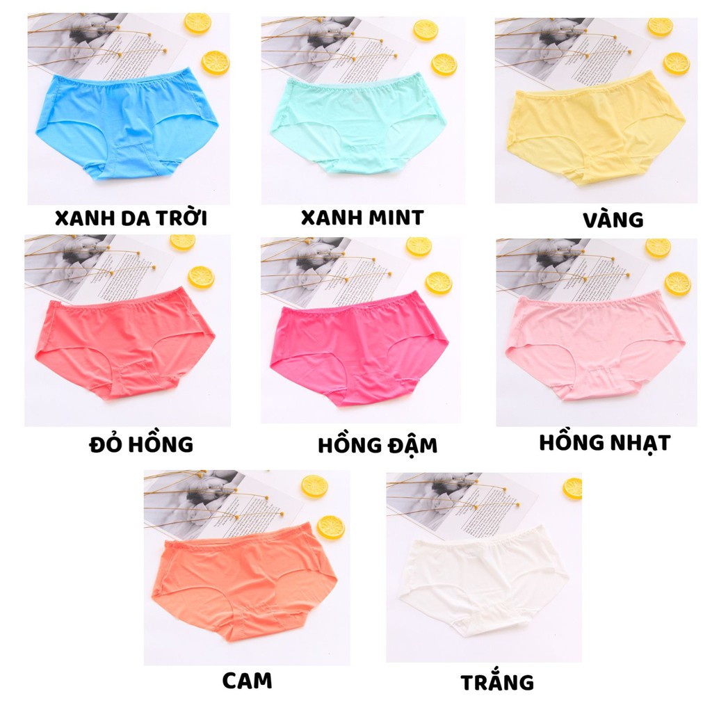 Quần Lót Nữ - Quần Lót đúc su không đường may kháng khuẩn thoáng mát tôn dáng sexy DAN STORE MÃ 515