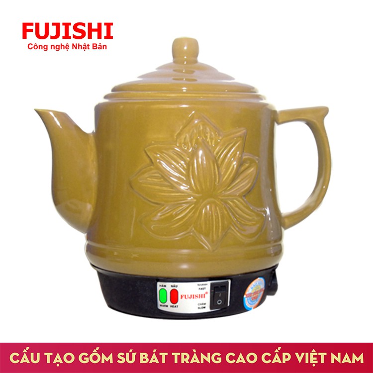 Ấm sắc thuốc điện Fujishi 2.8 Lít