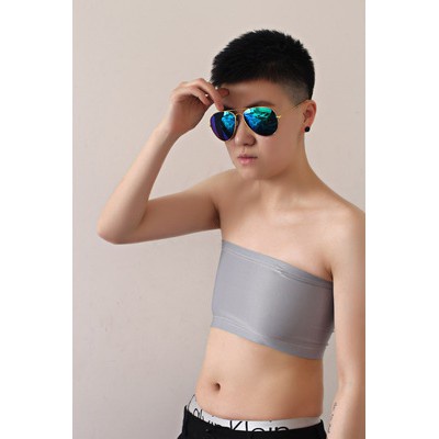 Áo Nịt Ngực Tomboy Bản Nịt Ngang 15cm Áo Nịt Ngực Dạng Ống Thoáng Khí Tomboy