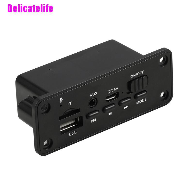 Bảng mạch giải mã loa Bluetooth 5.0 MP3 2x3W chuyên dụng cho xe hơi
