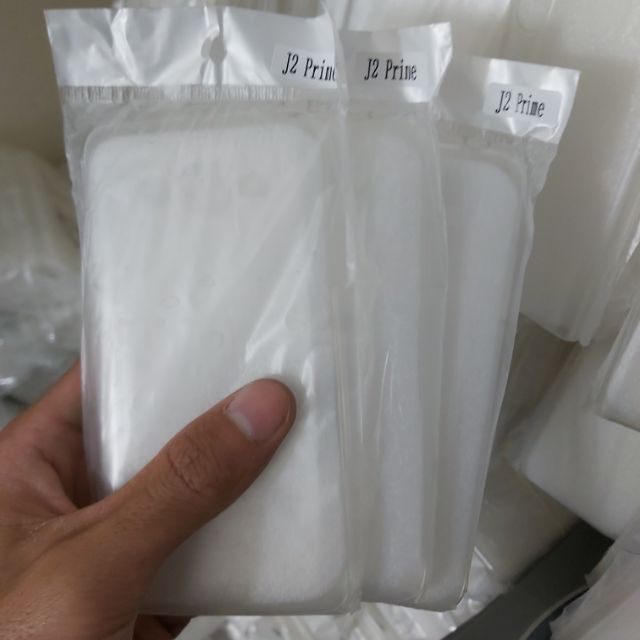 Bộ 3 chiếc ốp lưng cho galaxy j2 prime silicon trong suốt siêu mỏng(loại tốt)
