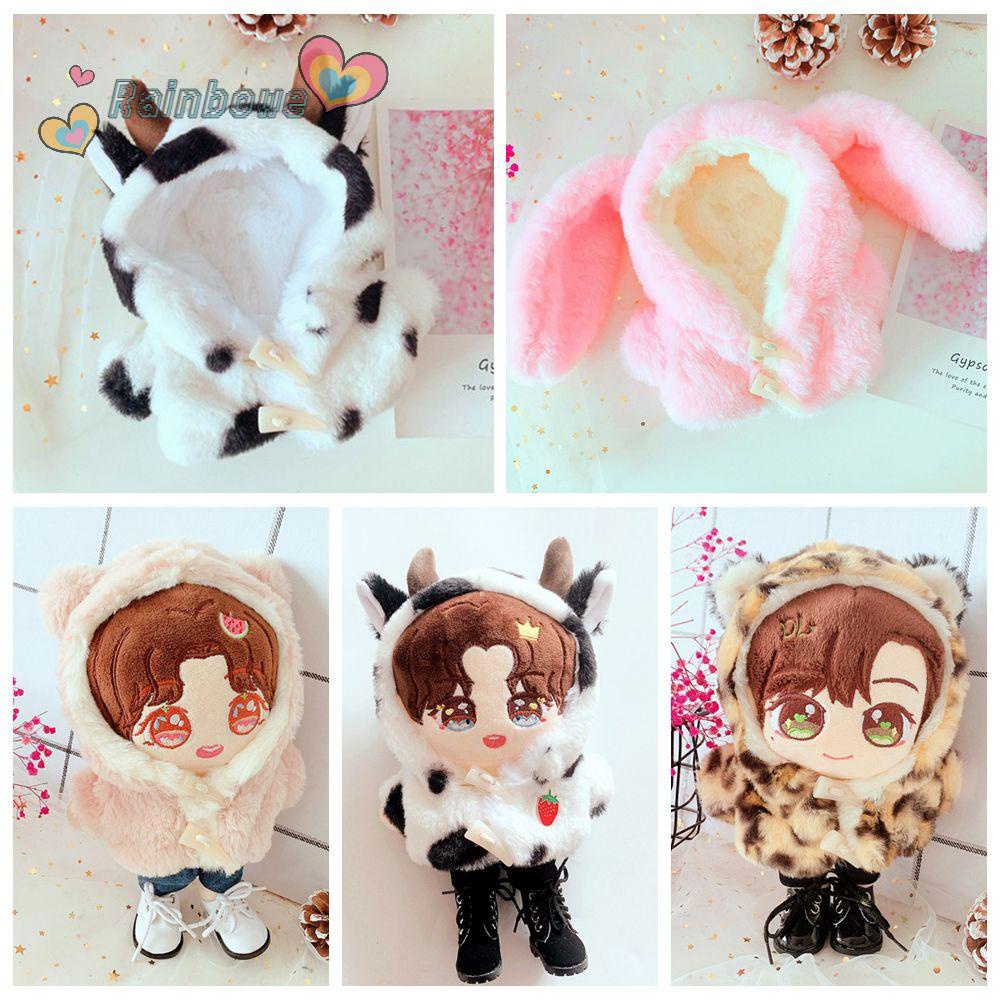 Thú Nhồi Bông Cotton Mini Màu Cầu Vồng 20cm Dành Cho Búp Bê