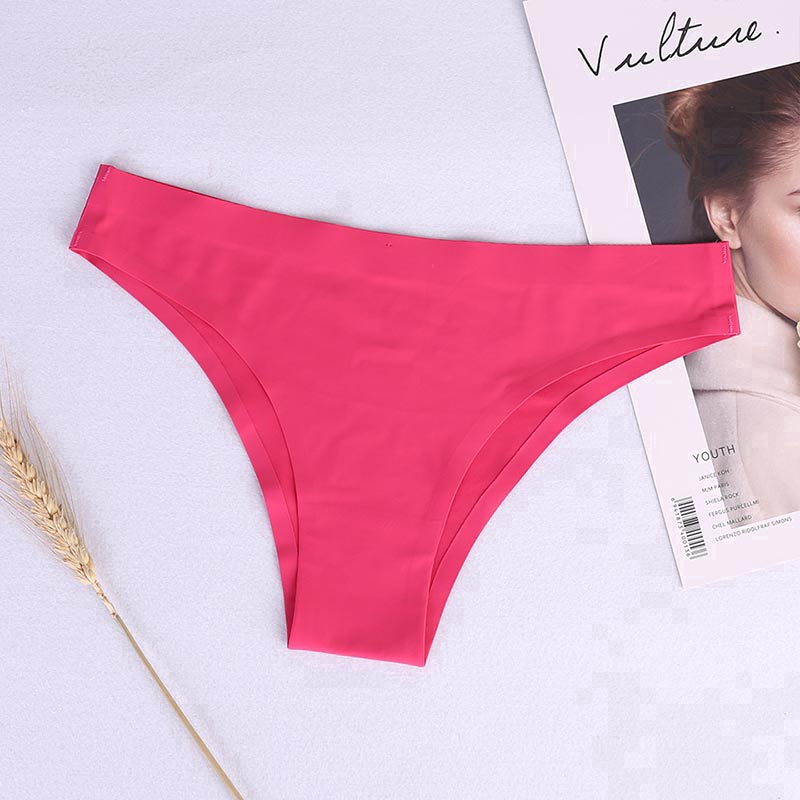 Quần lót vải lụa lưng thấp mềm mại thoải mái dành cho nữ