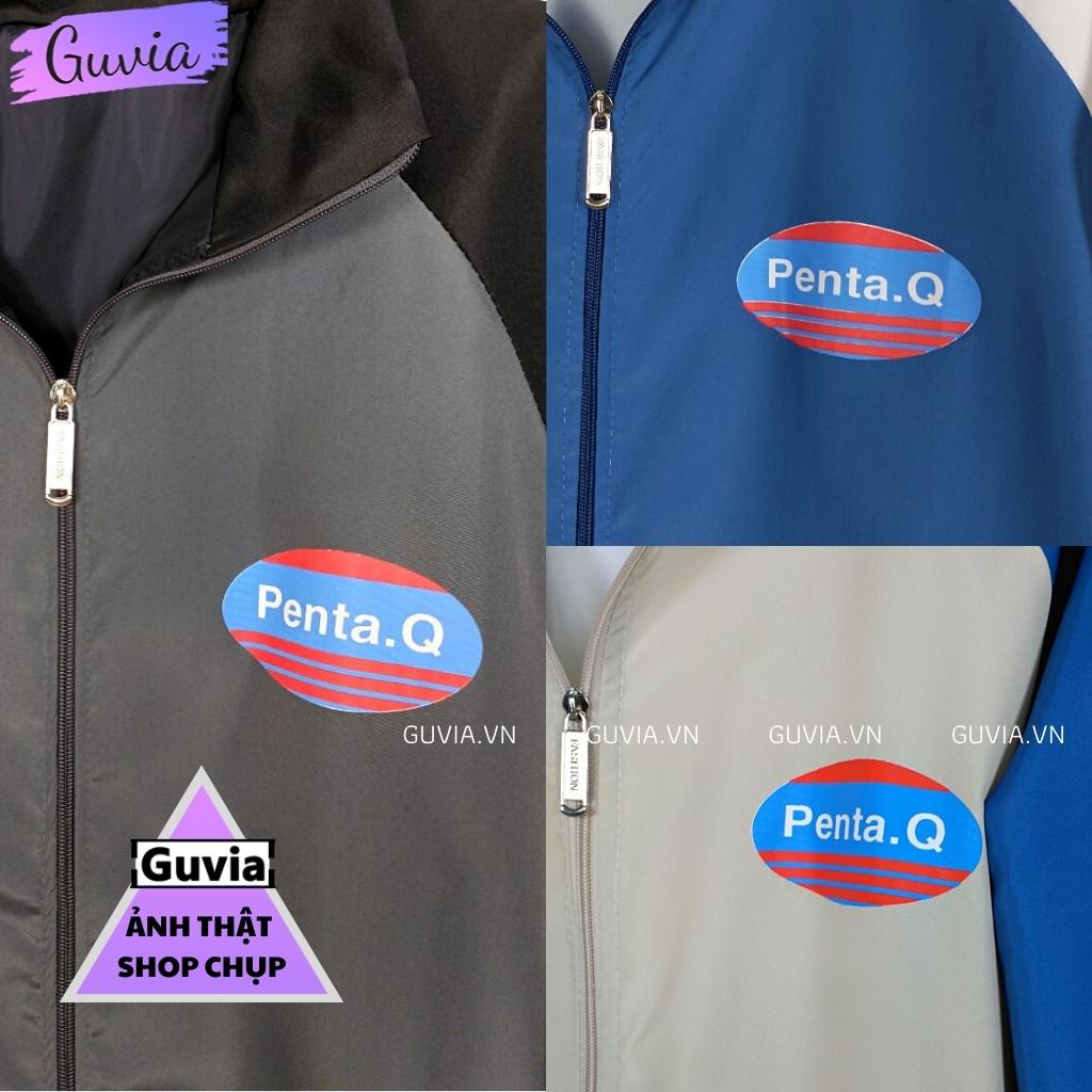Áo Khoác Dù PENTA.Q 2 Lớp Form Rộng Nam Nữ Unisex, Áo Gió Bomber Bóng Chày Chống Nắng Ulzzang GUVIA
