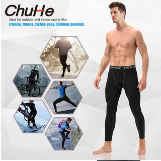 CHUHE thể dục thể thao chạy quần legging quần bó nhanh khô phù hợp tập luyện chạy bộ