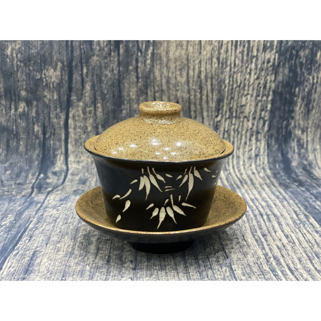 Bát trà sâm, bát uống trà kiểu Trung Hoa - gốm sứ Bát Tràng