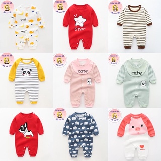 Body cotton dài tay cho bé yêu - bodysuit cho bé