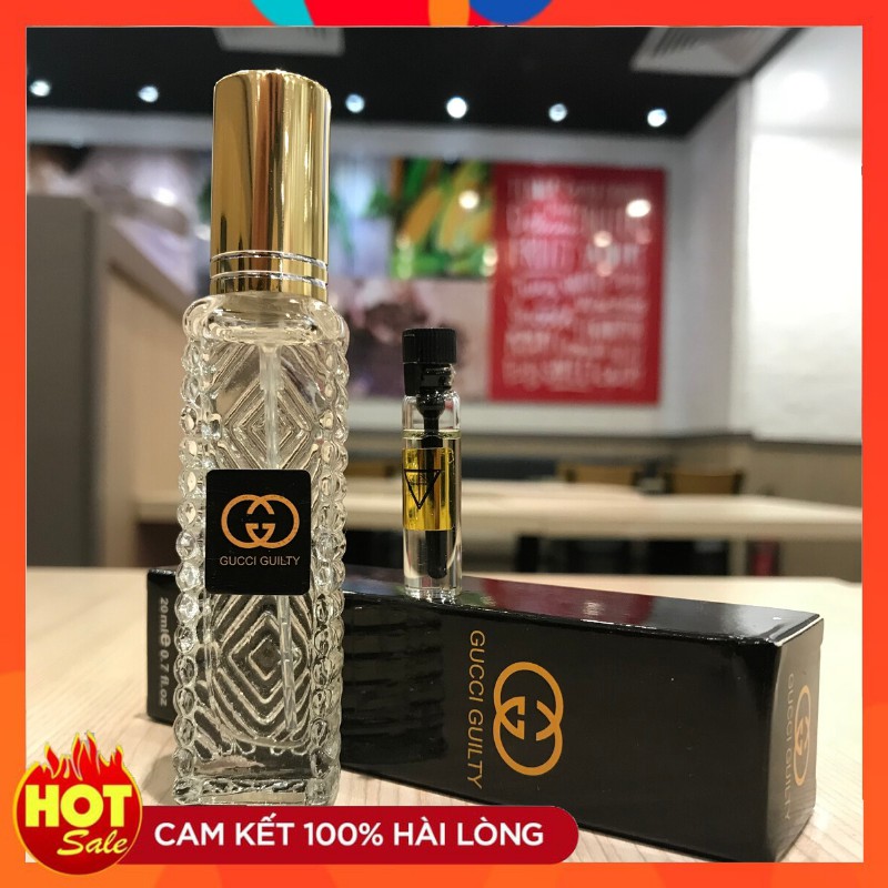 Nước Hoa Nam Nữ mini Cao Cấp 6D GúCCI 20ml Bán Chạy
