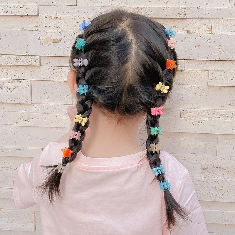 Hộp 36 Kẹp Tóc Mini Dễ Thương Cho Bé Gái