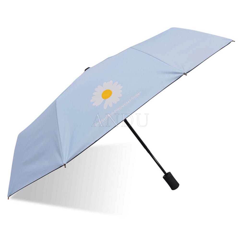 Dù Che Mưa, Dù Che Nắng Chống Tia UV Hoa Cúc Cực Tốt