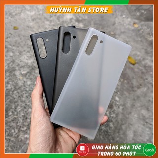 Ốp lưng samsung note 10 dẻo nhựa siêu mỏng giấy chống bám vân tay bảo vệ camera phụ kiện điện thoại huỳnh tân store