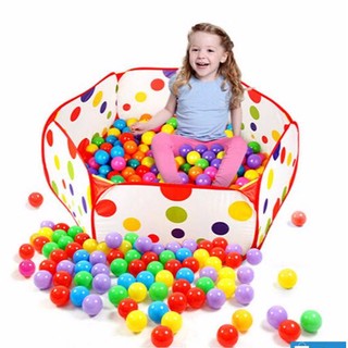 Nhà bóng, Lều bóng chấm bi kèm 100 bóng nhựa 2018