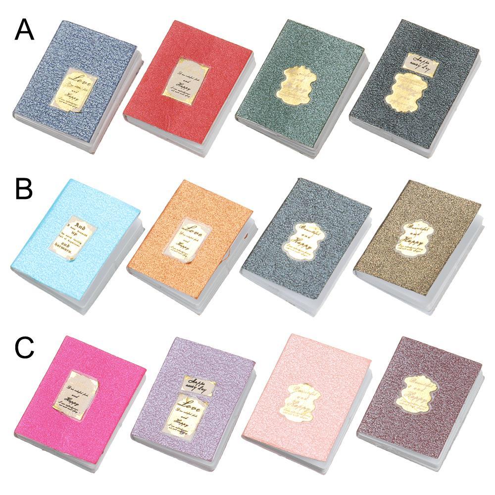 Set 4 Đồ trang trí Sách Mini Trang Trí Nhà Búp Bê DIY