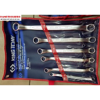 Bộ cờ lê 2 đầu vòng 6 chi tiết Kingtony 1606MR