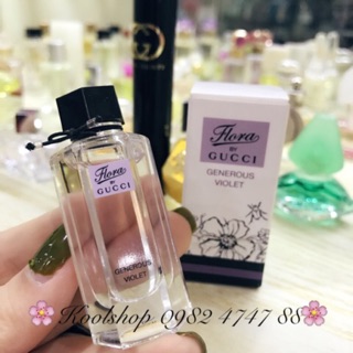 Mini Nước hoa Gucci Flora By Gucci Generous Violet 5ml