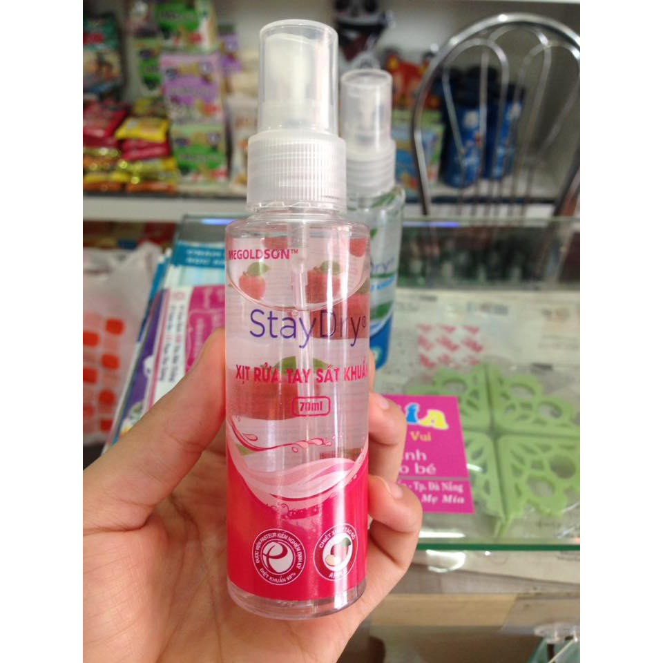 [HÀNG CÔNG TY] Staydry xịt rửa tay sát khuẩn | BigBuy360 - bigbuy360.vn