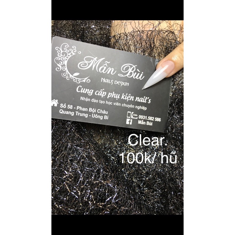 Bột trong clear, Bột Clear mỹ sỉ 500g