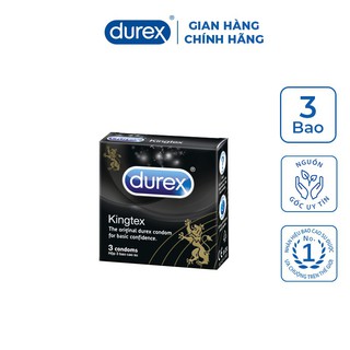 Bao Cao Su Durex Kingtex 3 Bao