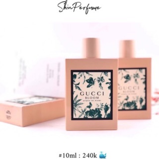 [ mẫu thử 10ml ] nước hoa nữ 🍃🍃 Gucci Bloom Acqua Di Fiori 🍃🍃