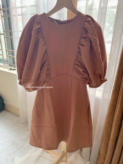 Đầm tay phồng ( ảnh thật )
