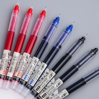 Bút Bi Mực Đen/Đỏ/Xanh Dương Với Ngòi Bút 0.5mm
