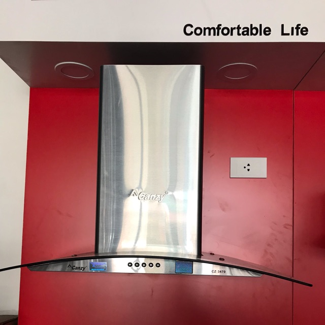 Máy hút mùi kính cong Canzy CZ 3470