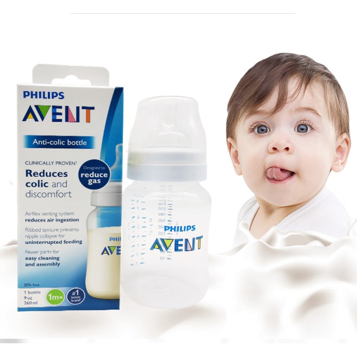 Núm ty thay thế núm vú rộng Philips Avent Cổ điển Giao hàng nhanh Không chứa BPA an toàn và không vị
