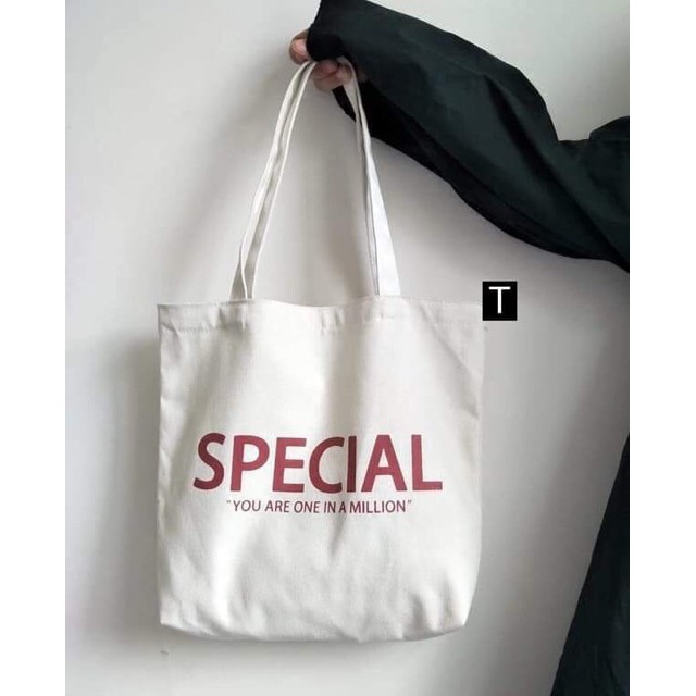 [FREESHIP ĐƠN TỪ 50K]  Túi vải SPECIAL Tr&amp;Đ