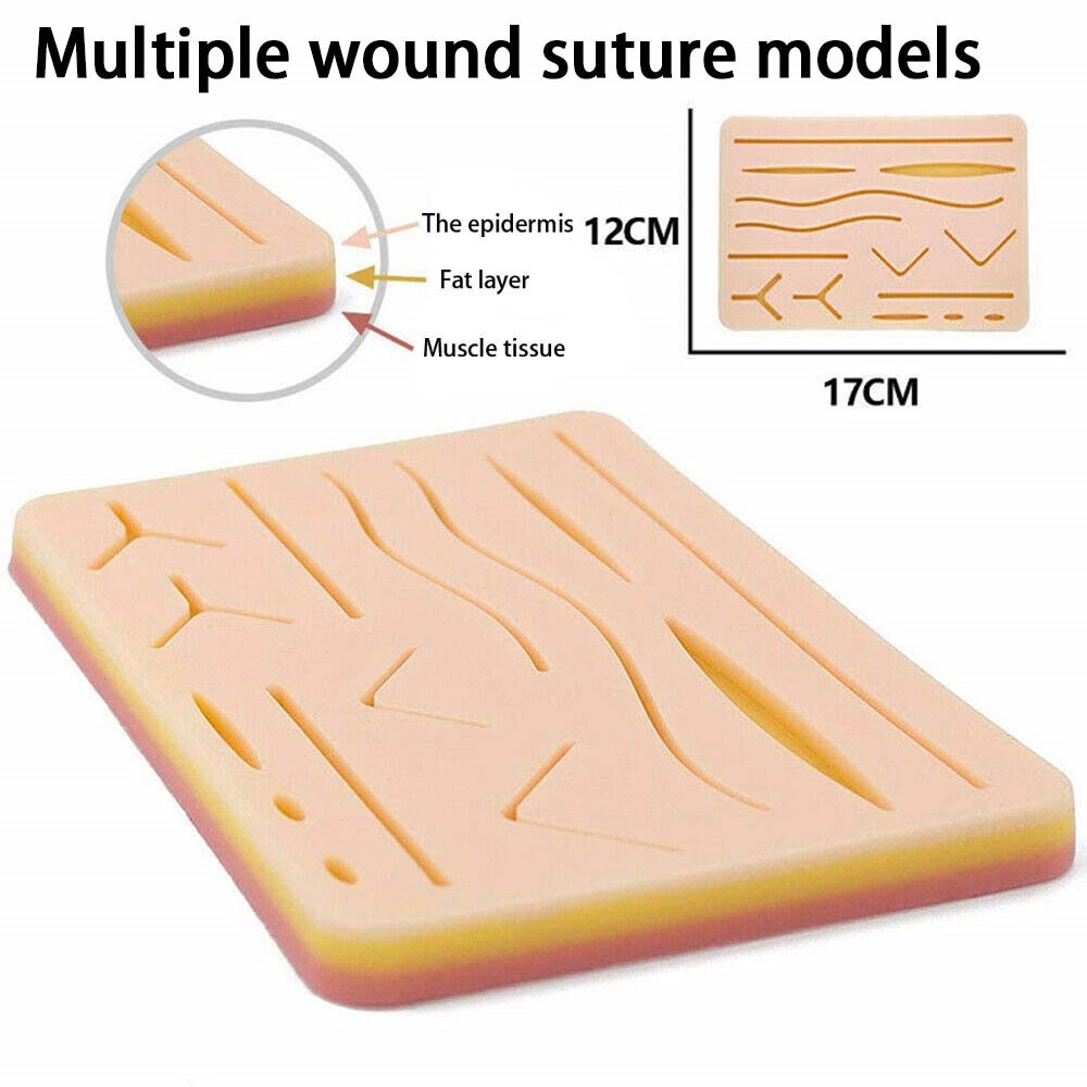 [Hàng mới về] Bộ dụng cụ tập khâu vết thương chuyên dụng chất lượng cao dành cho học sinh
