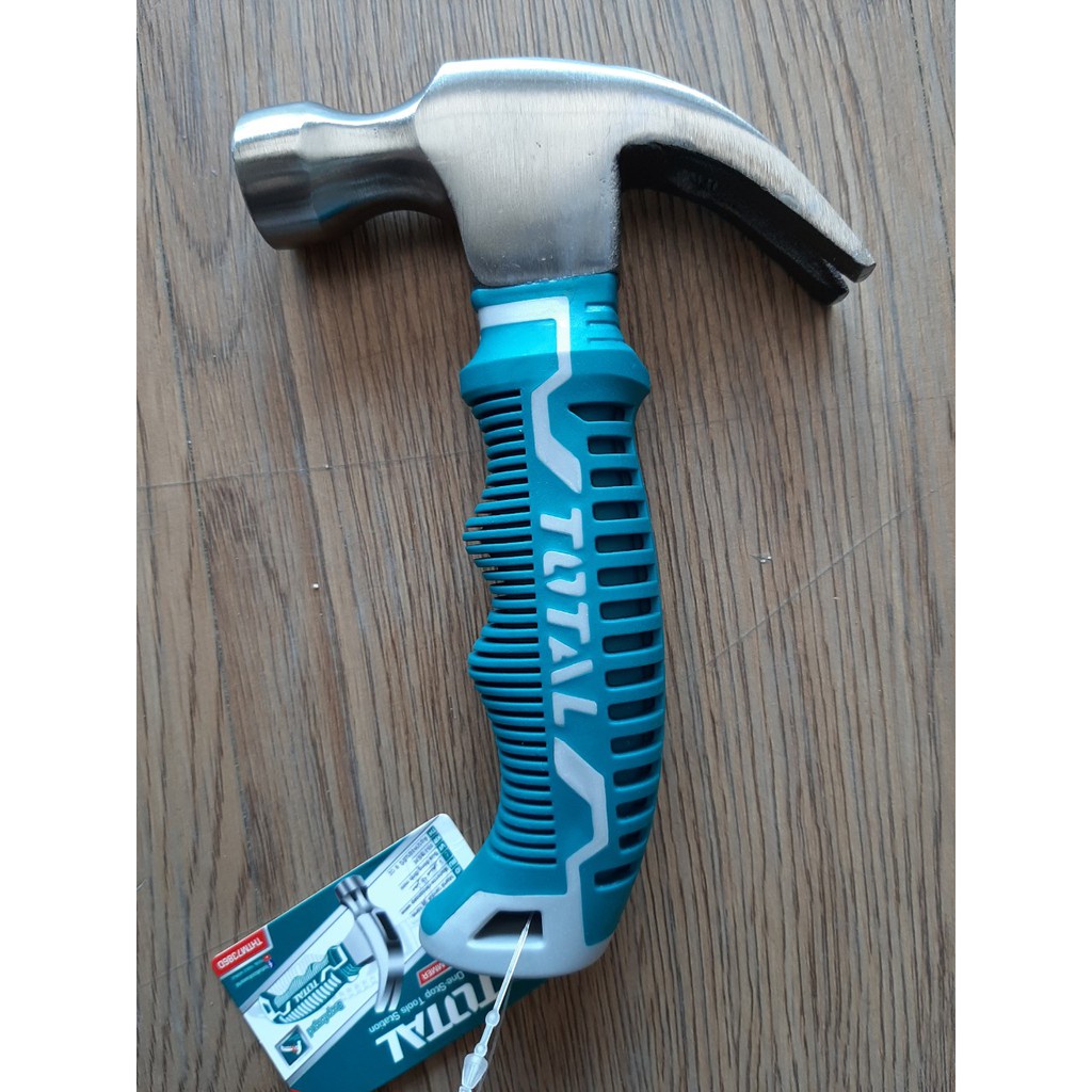 Búa nhổ đinh mini TOTAL THTM7386D đầu búa 226g Kiểu dáng tay cầm Total chắc chắn,thép Cr-V siêu bền cứng , chống rỉ sét