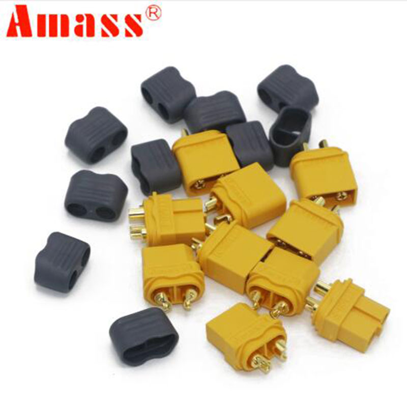 10pcs/5Pairs XT60 XT30 XT60H XT30U XT90 T MR30 Plug Connector  Male Female RC Quadcopter FPV Racing Drone batería Lipo