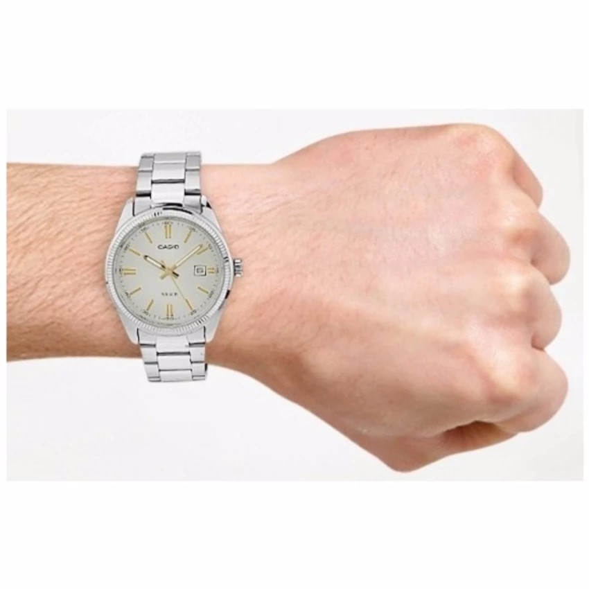 Đồng hồ nam dây kim loại Casio chính hãng Anh Khuê MTP-1302D-7A2VDF