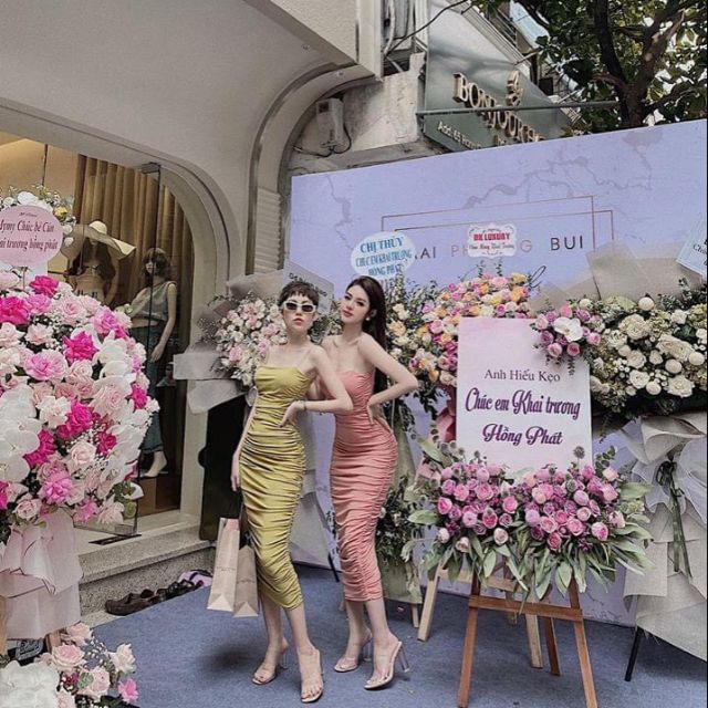 Đầm body nhúng 2 dây dự tiệc cực sang | BigBuy360 - bigbuy360.vn