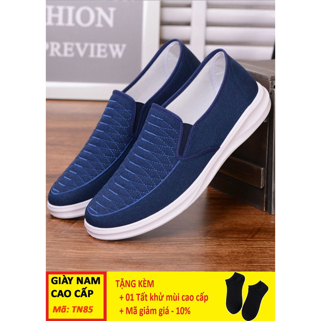 Giày Slip on Nam 💖FREESHIP💖 Giày Thời Trang Phong Cách Bền Đẹp | BigBuy360 - bigbuy360.vn