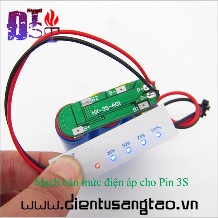 Mạch Báo Pin 1S 2S 3S 4S 5S 6S 7S 8S ✅ [RẺ NHẤT VIỆT NAM ] ⚡