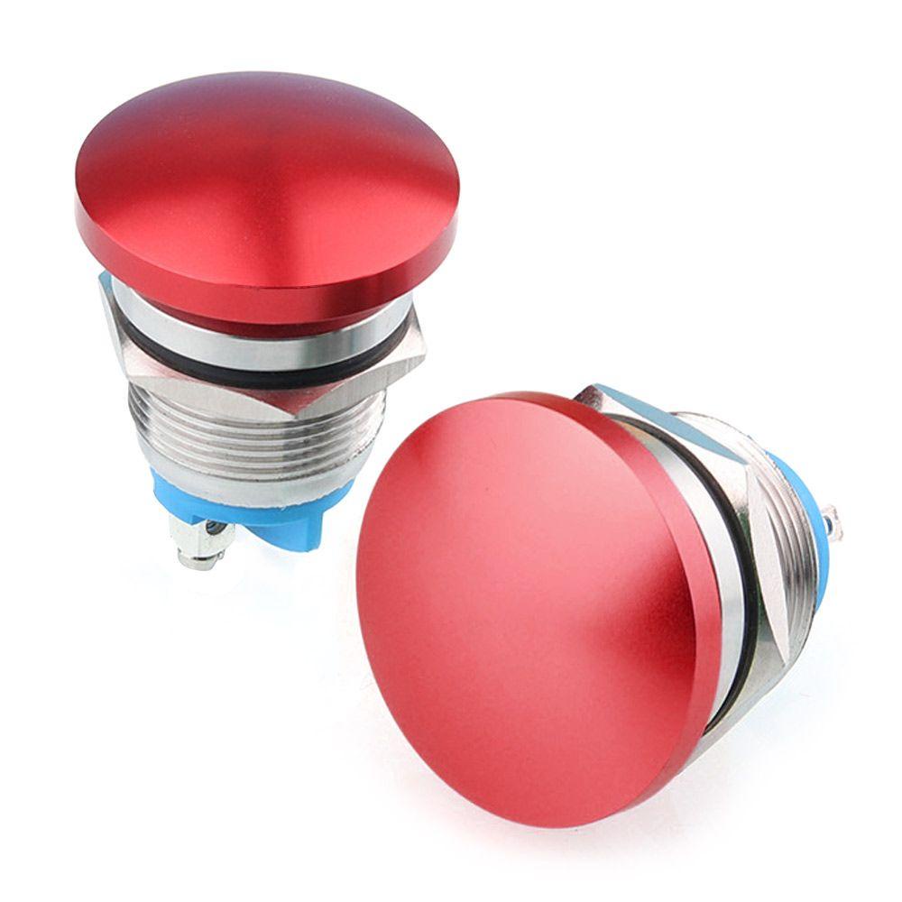 Set 2 Công Tắc Nhấn Chống Thấm Nước 16 / 19 / 22mm