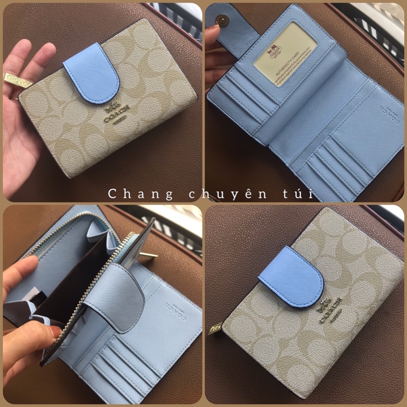 Ví Nữ gấp gọn Size 14cm có code xuất xịn fullbox