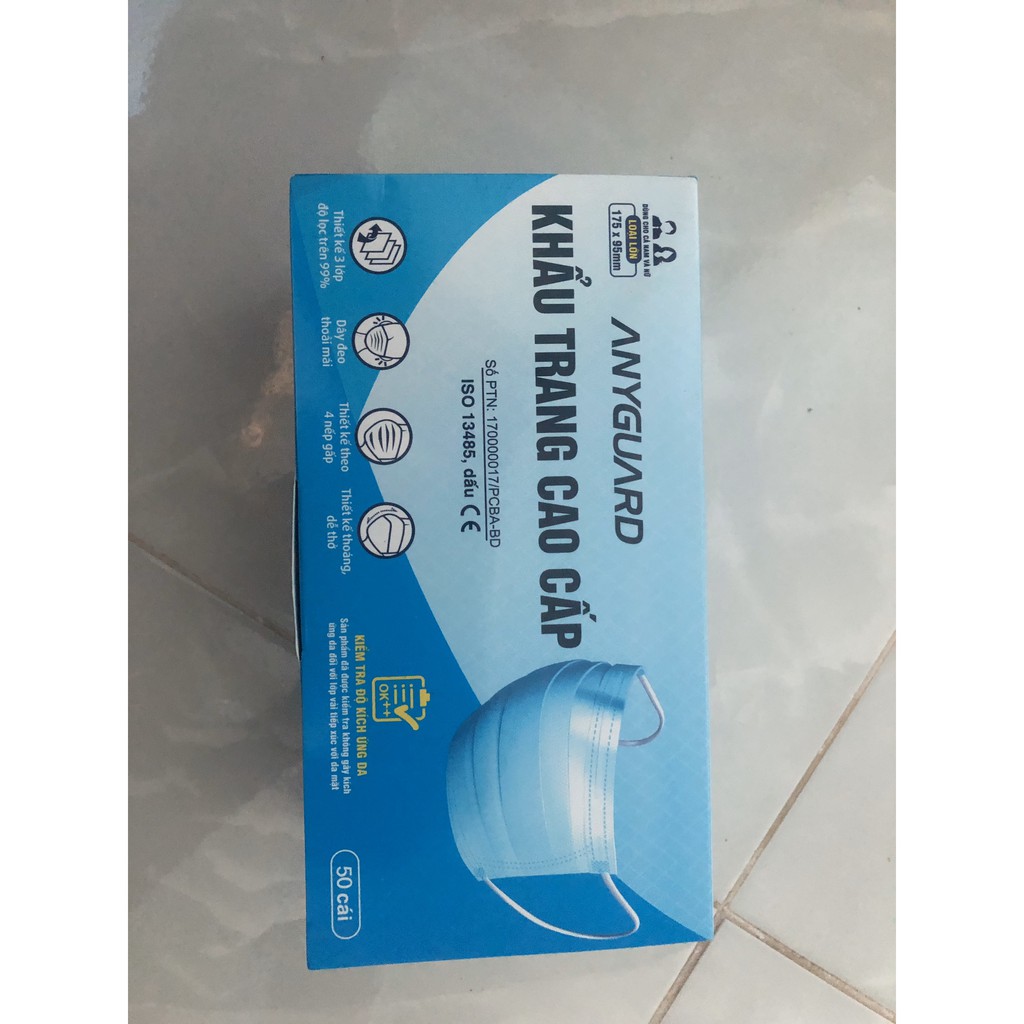 KHẨU TRANG Y TẾ ANYGUARD CAO CẤP
