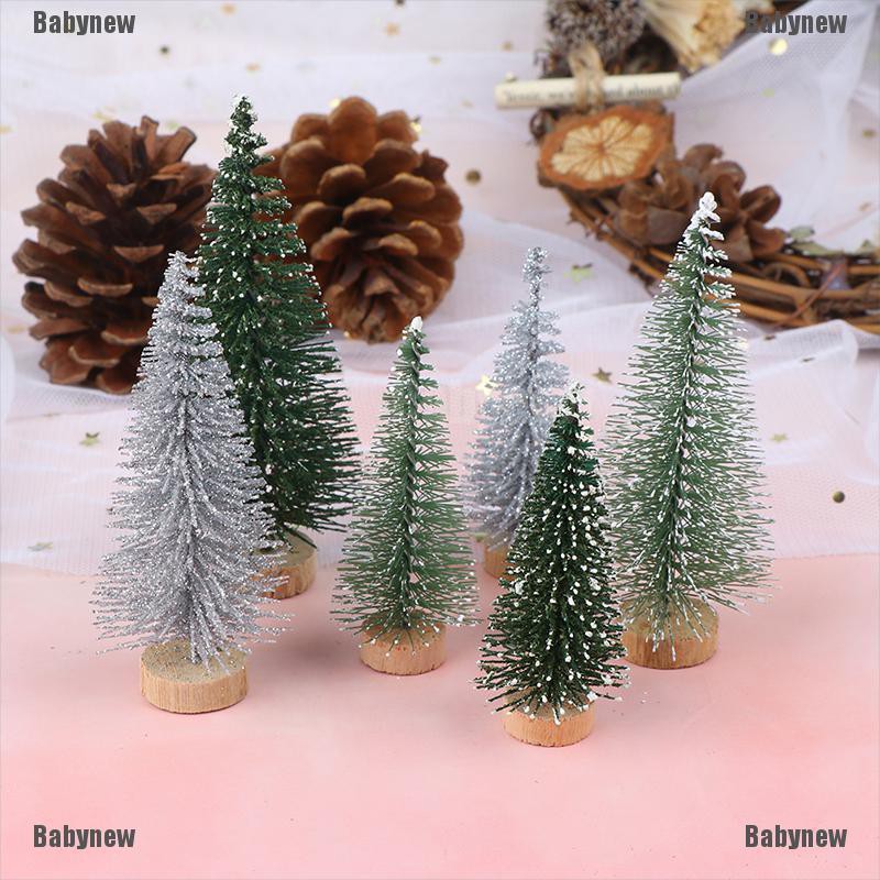 3 Cây thông Noel mini trang trí đơn giản đẹp mắt