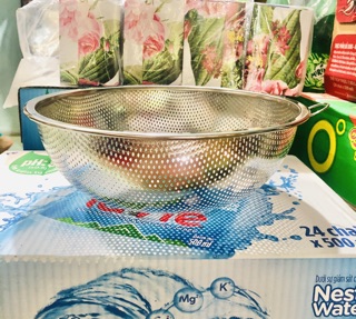 Rổ inox  (24cm-30cm)