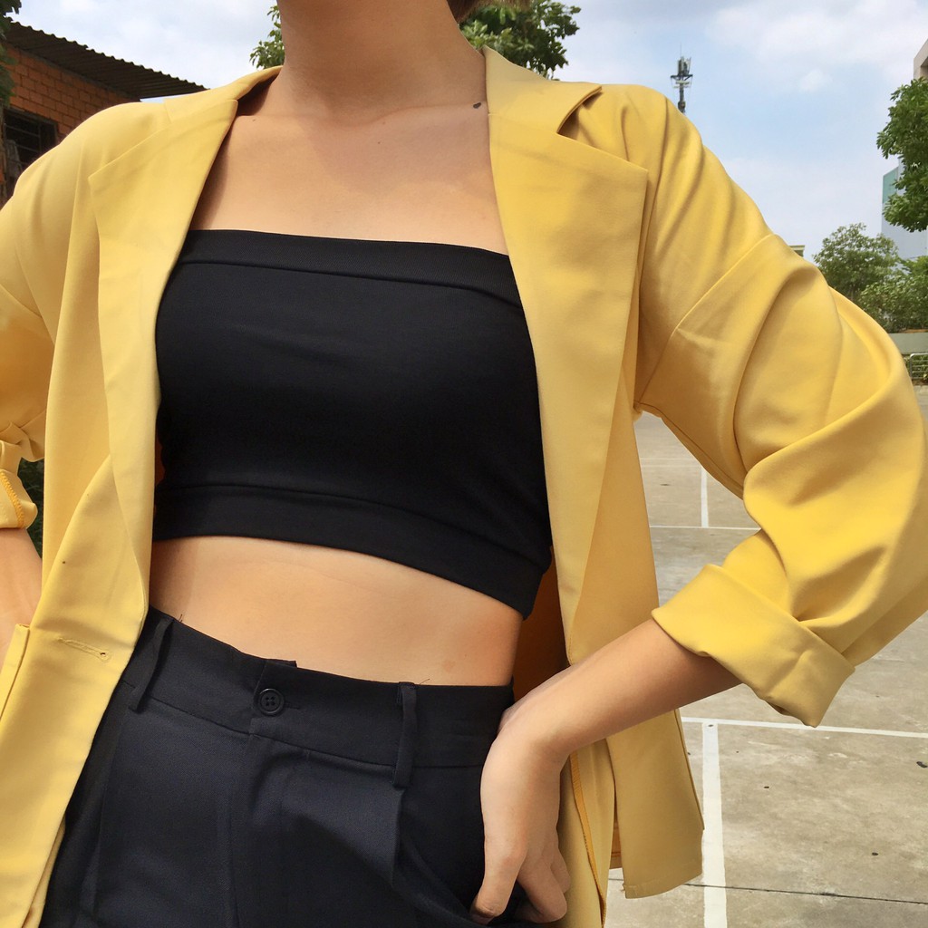 Áo ống croptop nữ nhiều màu bigsize, áo quây ngực chất thun borip cao cấp dày mịn co giãn 4 chiều | BigBuy360 - bigbuy360.vn