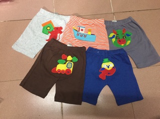 Set 5 quần lửng mông thú Carter cho bé trai