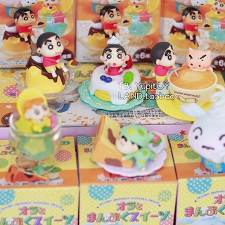 Mô hình blindbox Shin cậu bé bút chì đồ tráng miệng