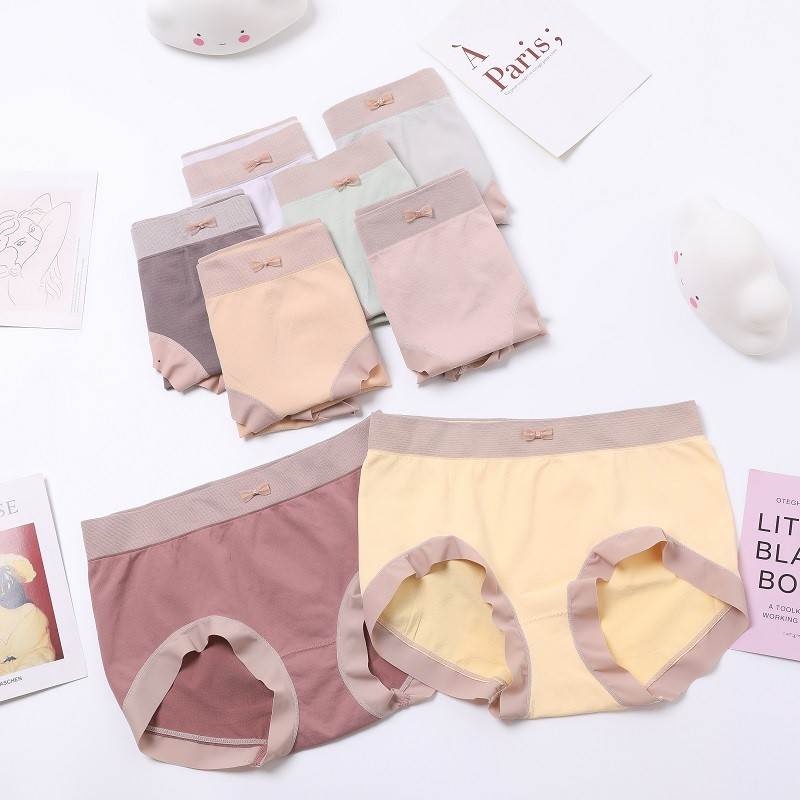 Sét10 quần lót nữ cotton lạnh viền su không đường may cao cấp Hoangmiisu quần sịp big size nữ hàng đẹp chuẩn