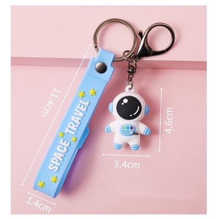 Móc Khóa Hình Phi Hành Gia Hoạt Hình Dễ Thương