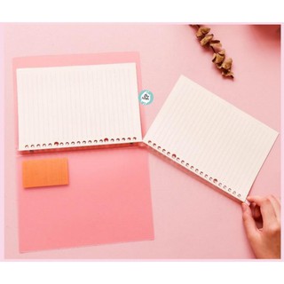 Sổ Còng Nhựa Dẻo – B5 26 Lỗ / A5 20 Lỗ – Binder Planner